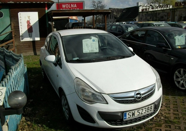 Opel Corsa cena 9500 przebieg: 234000, rok produkcji 2012 z Katowice małe 56